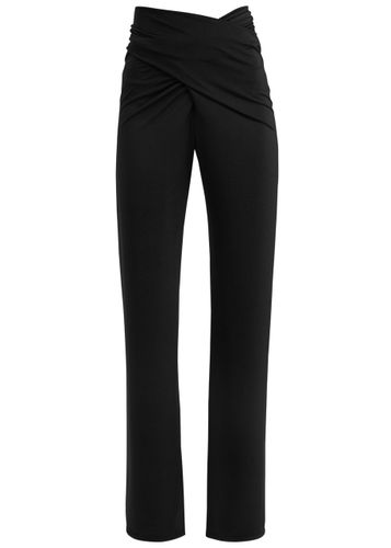 Boxte Wrap-effect Satin-jersey Trousers - - 14 (UK14 / L) - 16 Arlington - Modalova