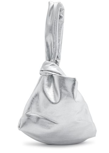Neenah Metallic Faux Leather top Handle bag - JAKKE - Modalova