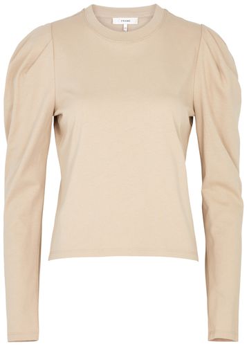 Puff-sleeve Cotton top - - L (UK14 / L) - Frame - Modalova