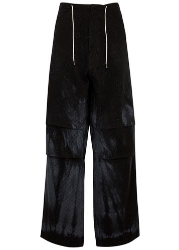 Daisy Crystal-embellished Wide-leg Jeans - - 40 (UK8 / S) - DARKPARK - Modalova