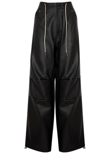 Daisy Wide-leg Leather Trousers - - 38 (UK6 / XS) - DARKPARK - Modalova