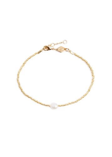Pearly 18kt Gold-plated Beaded Bracelet - ANNI LU - Modalova