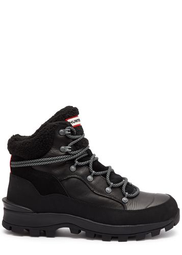Explorer Panelled Leather Hiking Boots - - 36 (IT36 / UK3) - HUNTER - Modalova