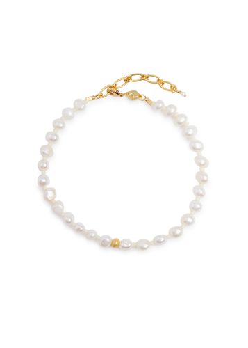 Stella Pearly 18kt Gold-plated Anklet - ANNI LU - Modalova