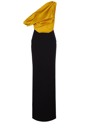 Kara Satin and Crepe Maxi Dress - - 14 (UK14 / L) - Solace London - Modalova