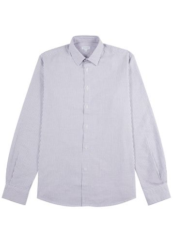 Striped Cotton Oxford Shirt - - L - Sunspel - Modalova