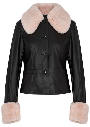 Brittany Faux Leather Jacket - - S (UK8-10 / S) - JAKKE - Modalova