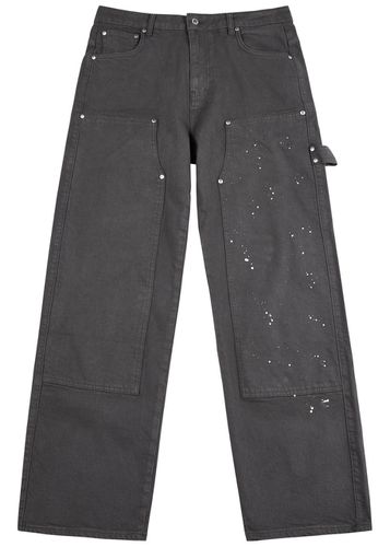 Carpenter Paint-splattered Straight-leg Jeans - - 32 (W32 / M) - Represent - Modalova