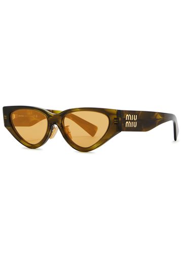 Cat-eye Sunglasses - Miu miu - Modalova