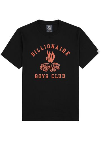 Campfire Printed Cotton T-shirt - Billionaire Boys Club - Modalova