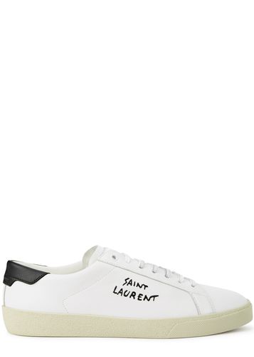 Logo-embroidered Leather Sneakers - - 40 (IT40 / UK6) - Saint Laurent - Modalova