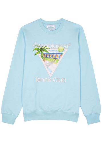 Tennis Club Icon Printed Cotton Sweatshirt - - L - CASABLANCA - Modalova