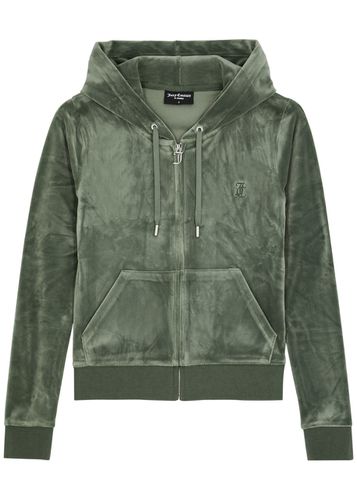 Robertson Hooded Velour Sweatshirt - - XS (UK6 / XS) - Juicy Couture - Modalova