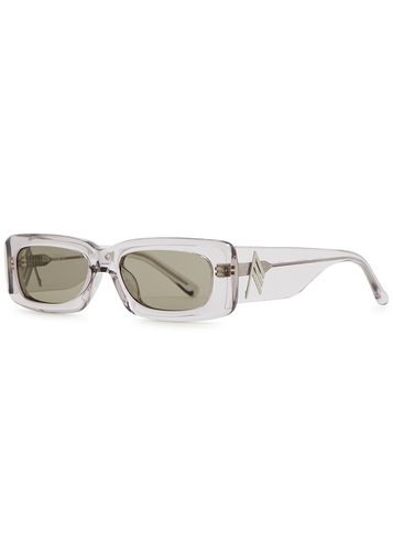 Mini Marfa Rectangle-frame Sunglasses - The Attico X Linda Farrow - Modalova