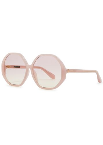 Paloma Oversized Round-frame Sunglasses - Linda Farrow Luxe - Modalova