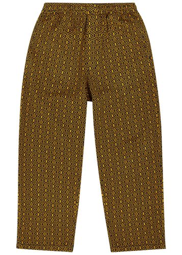 Crescent Pattern-jacquard Cotton Sweatpants - - L - Bode - Modalova