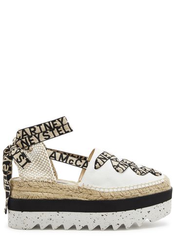 Gaia Canvas Platform Espadrilles - - 37 (IT37 / UK4) - Stella McCartney - Modalova