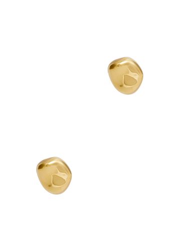 Gia Small 18kt Vermeil Stud Earrings - Agmes - Modalova