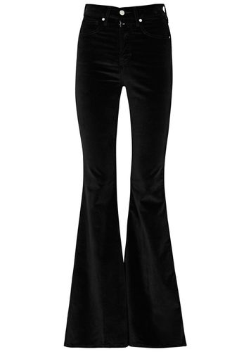 Sheridan Flared-leg Velvet Jeans - - 32 (W32 / UK14-16 / L) - Veronica Beard - Modalova