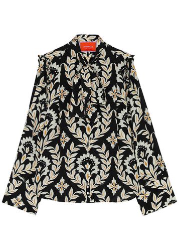Ascot Printed Silk Shirt - - S (UK8-10 / S) - LA DOUBLE J - Modalova