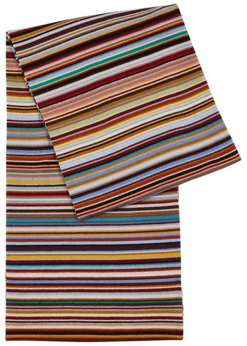 Signature Striped Wool Scarf - Paul smith - Modalova