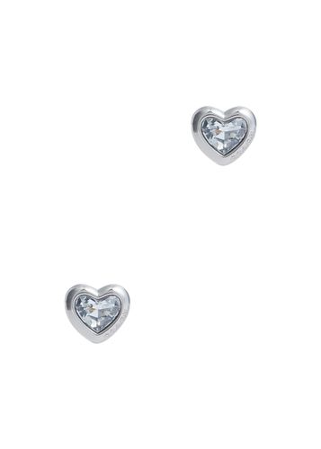 Crystal-embellished Heart Stud Earrings - Coach - Modalova