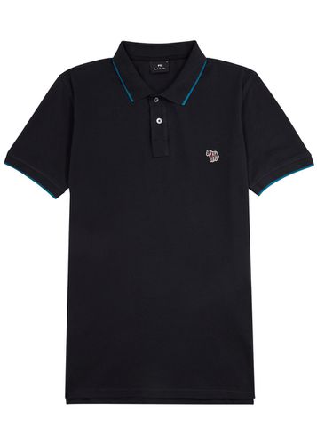 Logo Piqué Cotton Polo Shirt - - L - PS Paul Smith - Modalova