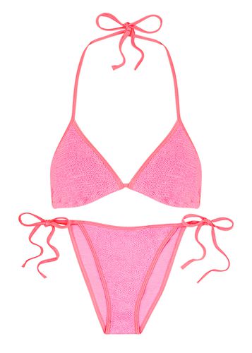 Gina Seersucker Bikini - - One Size - Hunza G - Modalova