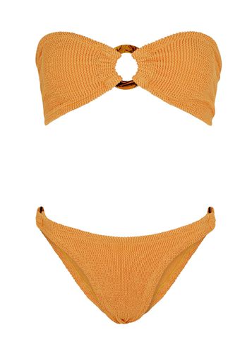 Gloria Seersucker Bandeau Bikini - - One Size - Hunza G - Modalova
