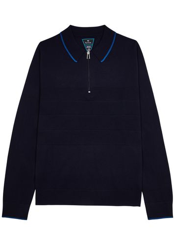 Half-zip Wool Polo Shirt - - S - PS Paul Smith - Modalova