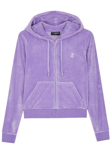 Robertson Hooded Velour Sweatshirt - - XL (UK16 / XL) - Juicy Couture - Modalova