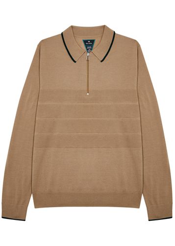 Half-zip Wool Polo Shirt - - Xxl - PS Paul Smith - Modalova