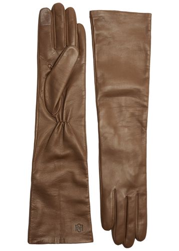 Essentials Long Leather Gloves - Handsome Stockholm - Modalova