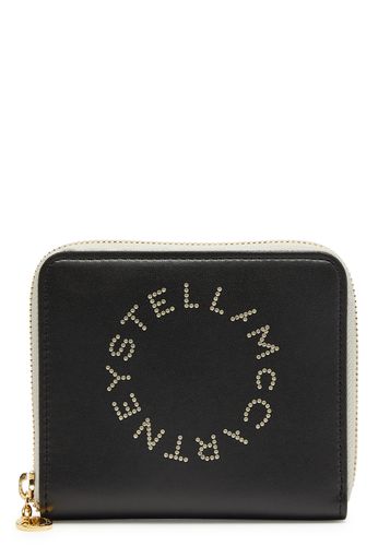 Stella Logo Mini Faux Leather Wallet - Stella McCartney - Modalova