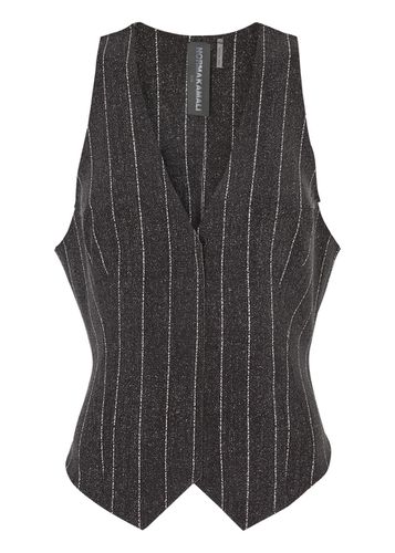 Striped Stretch-jersey Vest - - XL (UK16 / XL) - Norma Kamali - Modalova