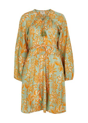 Gaia Printed Silk Mini Dress - - 0 (UK6 / XS) - Hannah Artwear - Modalova