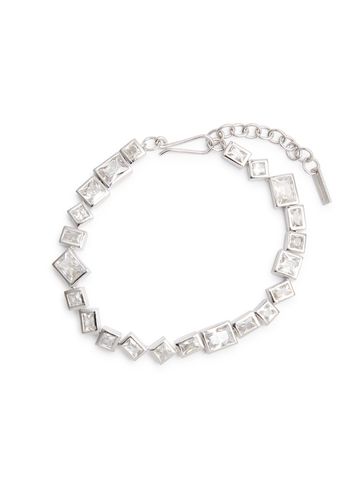 Crystal-embellished Rhodium-plated Bracelet - Completedworks - Modalova