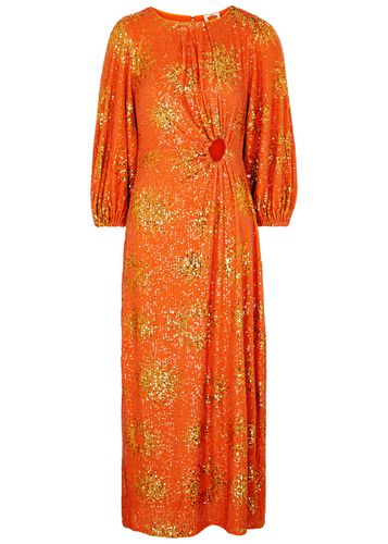 Sunny Mood Sequin-embellished Midi Dress - - L (UK14 / L) - Farm Rio - Modalova
