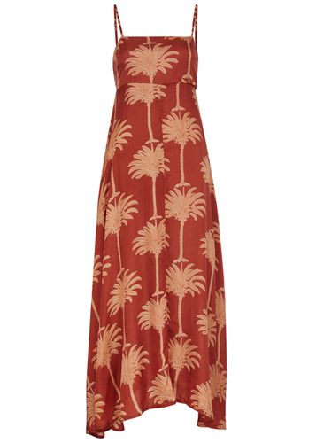 Franca Printed Silk Maxi Dress - - 0 (UK6 / XS) - Hannah Artwear - Modalova