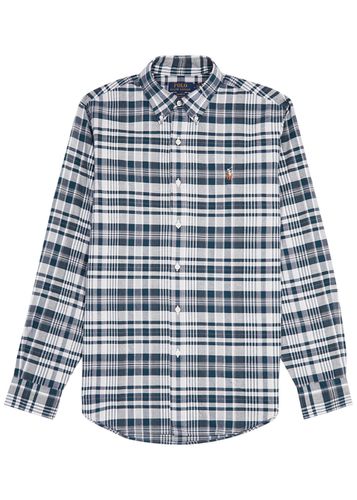 Checked Cotton Oxford Shirt - - L - Polo ralph lauren - Modalova