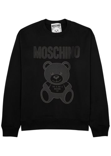 Logo-print Cotton Sweatshirt - - 46 (IT46 / S) - Moschino - Modalova