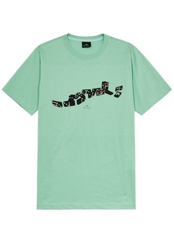 Dominos Printed Cotton T-shirt - PS Paul Smith - Modalova