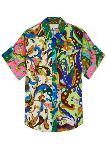 Yvette Printed Linen Shirt - - 8 (UK8 / S) - ALEMAIS - Modalova