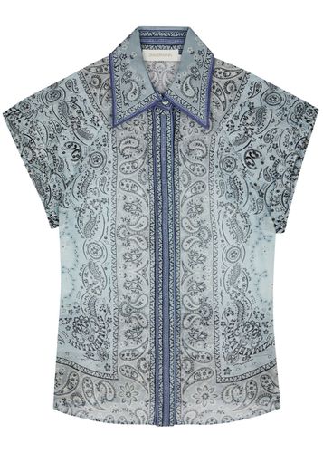 Matchmaker Printed Linen-blend Shirt - - 1 (UK 10 / S) - Zimmermann - Modalova