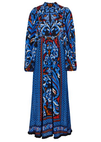 Toucans Printed Satin Maxi Dress - - S (UK8-10 / S) - Farm Rio - Modalova