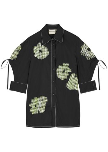 Sequin-embellished Cotton Shirt - - M (UK14) - Lovebirds - Modalova