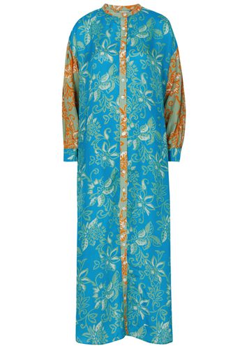Sierra Printed Silk Midi Dress - - 0 (UK6 / XS) - Hannah Artwear - Modalova