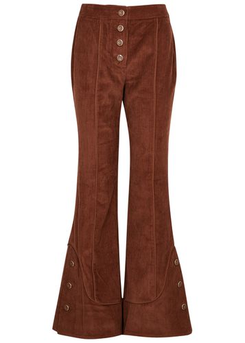 Flared-leg Corduroy Trousers - - XS (UK6 / XS) - Farm Rio - Modalova