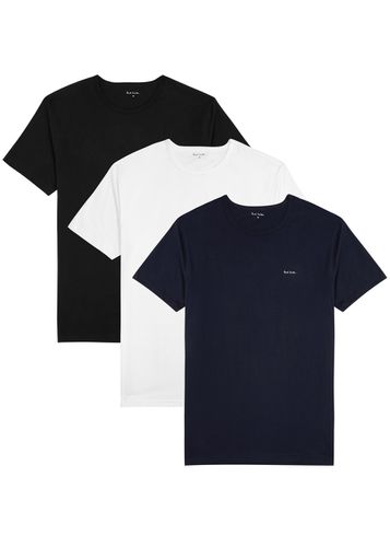 Logo-print Cotton T-shirt - set of Three - Paul smith - Modalova