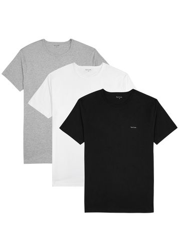 Logo-print Cotton T-shirt - set of Three - Paul smith - Modalova